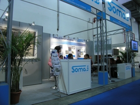 SOMATEC公司的摊位在2008 ICE中国时